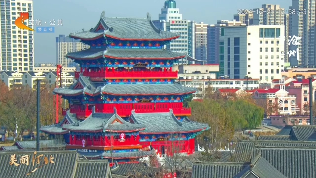 美丽河北慢直播丨沿着运河赏风景，畅游南川品古韵 沧州 正午 2024/12/21#这么近，那么美，周末到河北