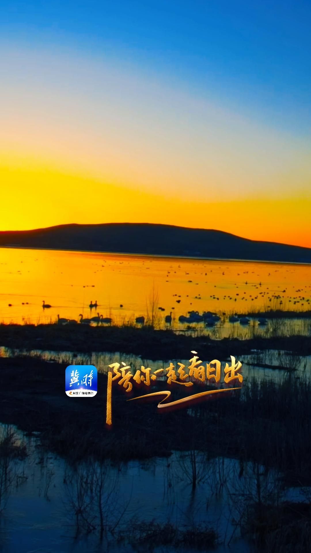 陪你一起看日出丨张家口 沽源 闪电河国家湿地 2025.04.17