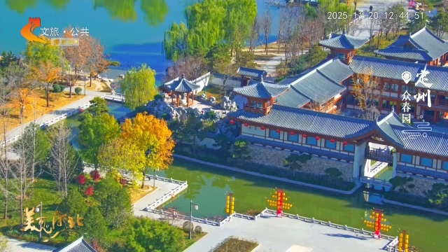 美丽河北慢直播丨众春园变身天然摄影棚，张张出大片 正午 2025/11/20#这么近，那么美，周末到河北