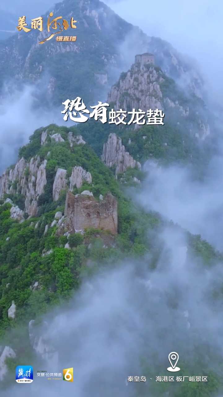 动海报｜美丽河北慢直播·秦皇岛海港区板厂峪景区