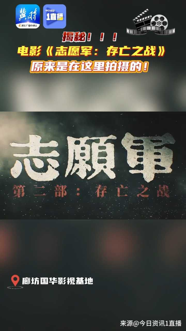 【1直播】揭秘！电影《志愿军:存亡之战》原来是在这里拍摄的！