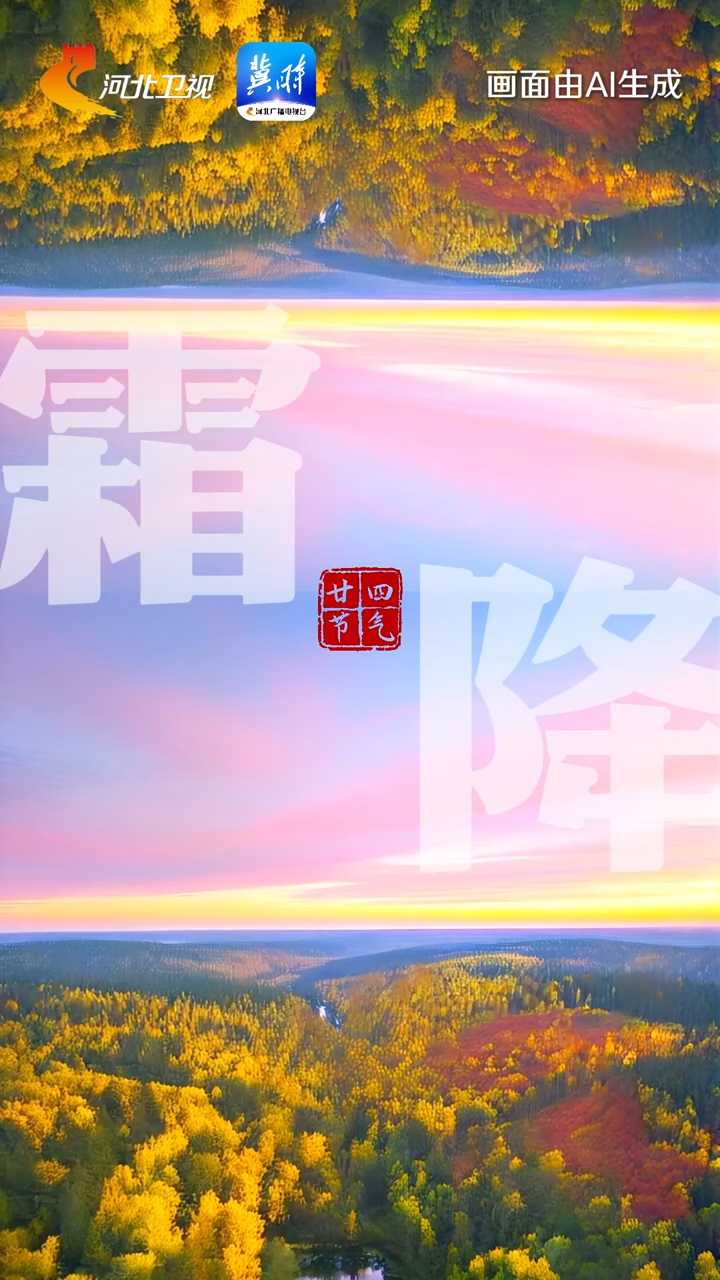 今日霜降丨年年秋色最深处，岁岁霜降常安暖