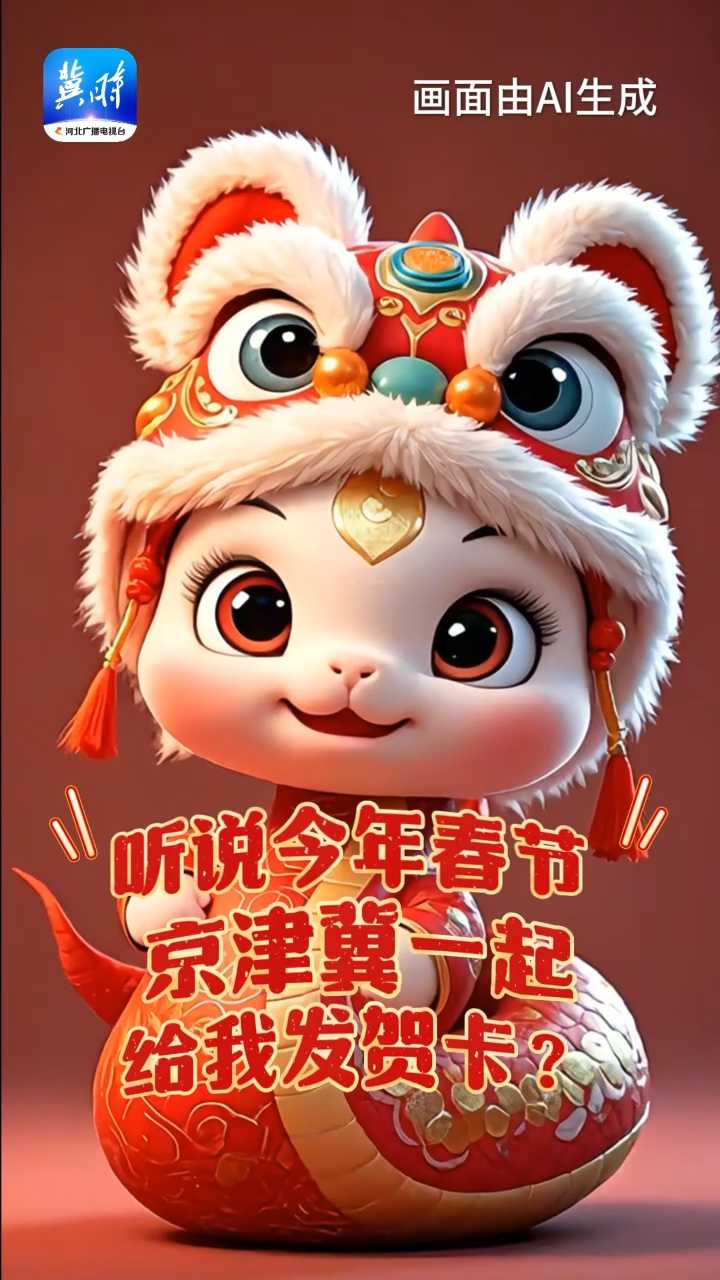 快接！这张“新春贺卡”祝福满满~｜瓣瓣同心京津冀 欢欢喜喜过大年