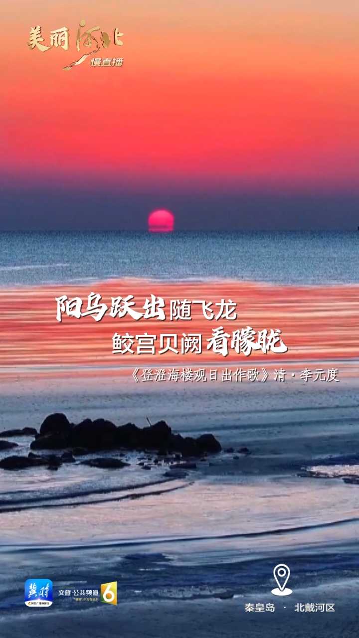 动海报｜美丽河北慢直播·秦皇岛北戴河区