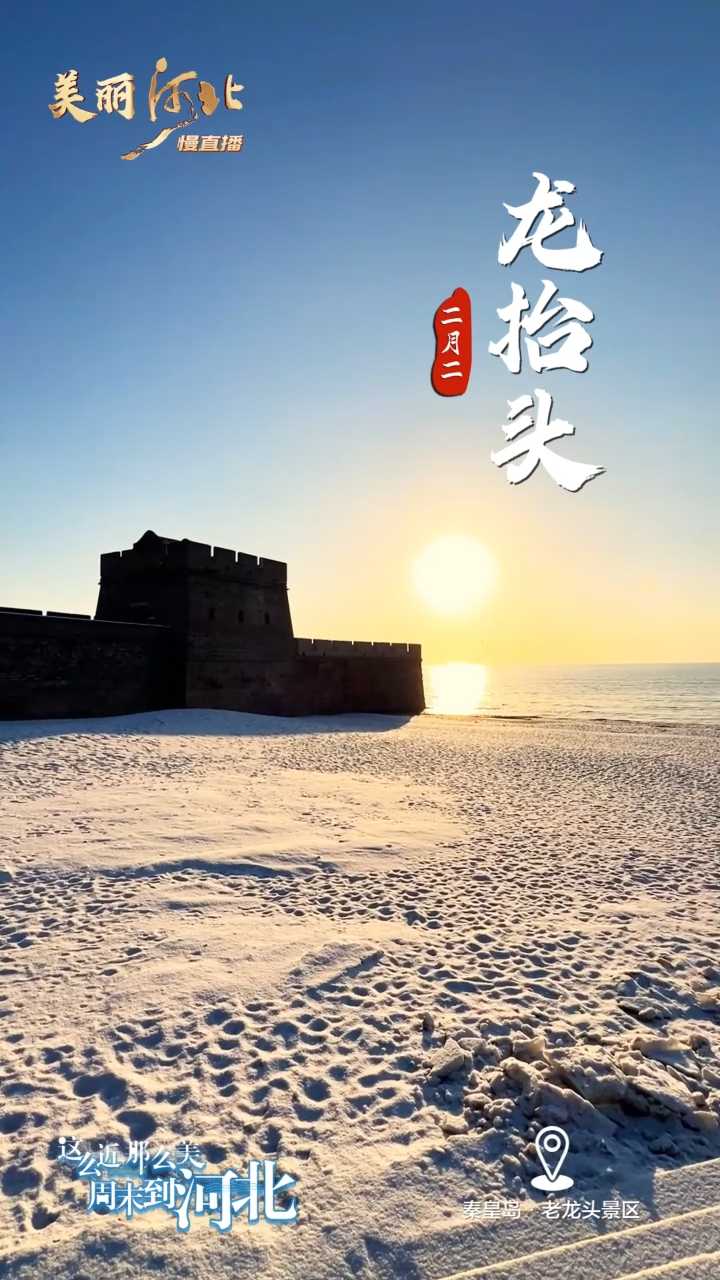 动海报｜美丽河北慢直播·秦皇岛老龙头景区