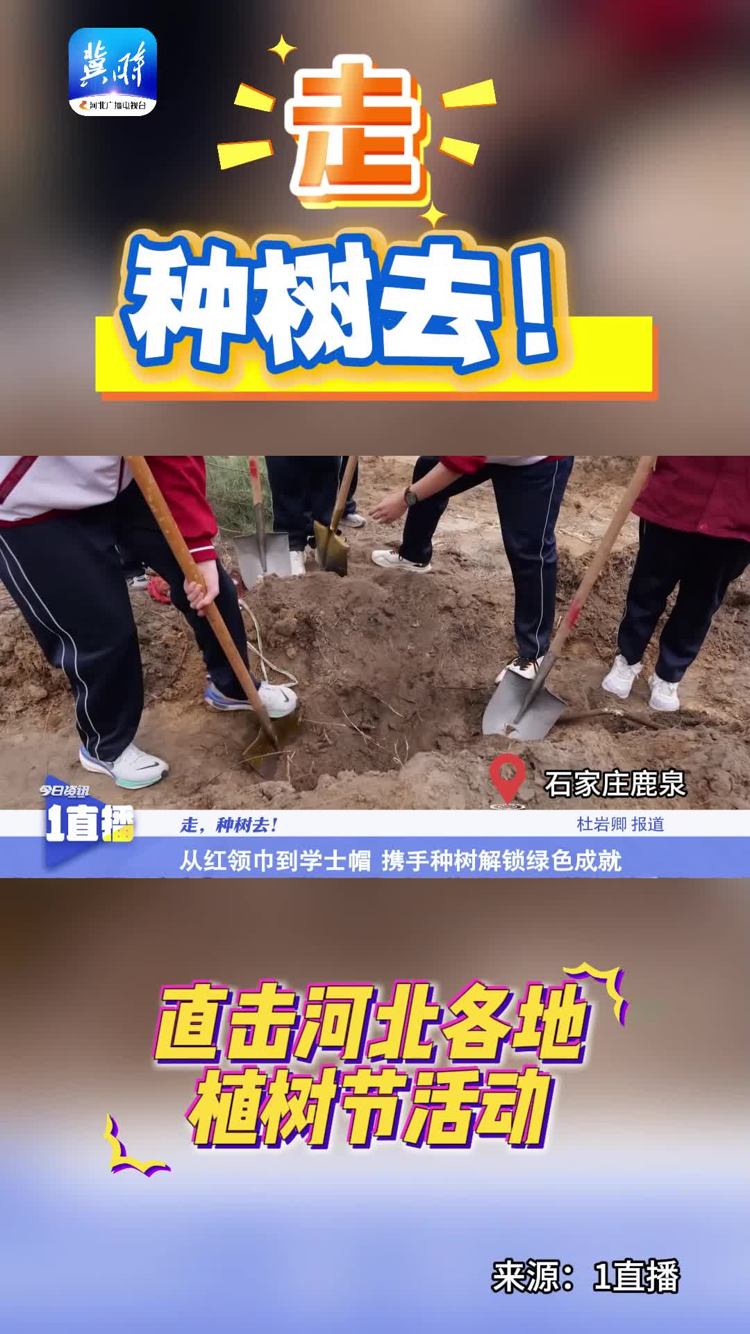 走，种树去！直击河北各地植树节活动