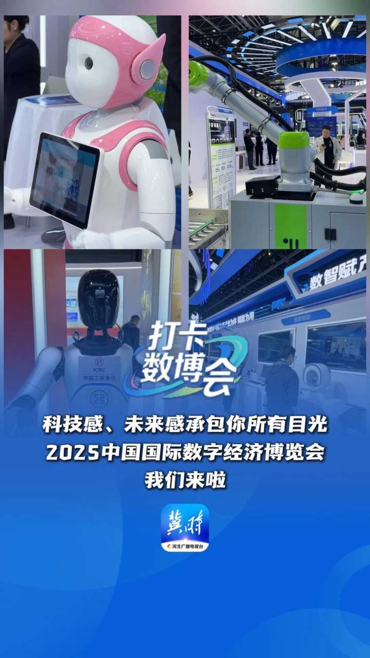 打卡数博会丨科技感、未来感承包你所有目光，2025中国国际数字经济博览会，我们来啦！