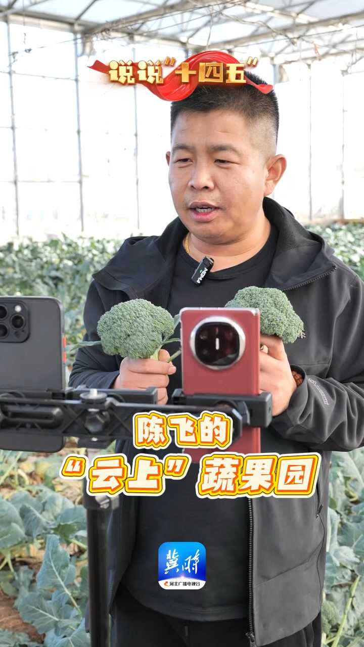 说说“十四五”｜陈飞的“智慧”蔬果园