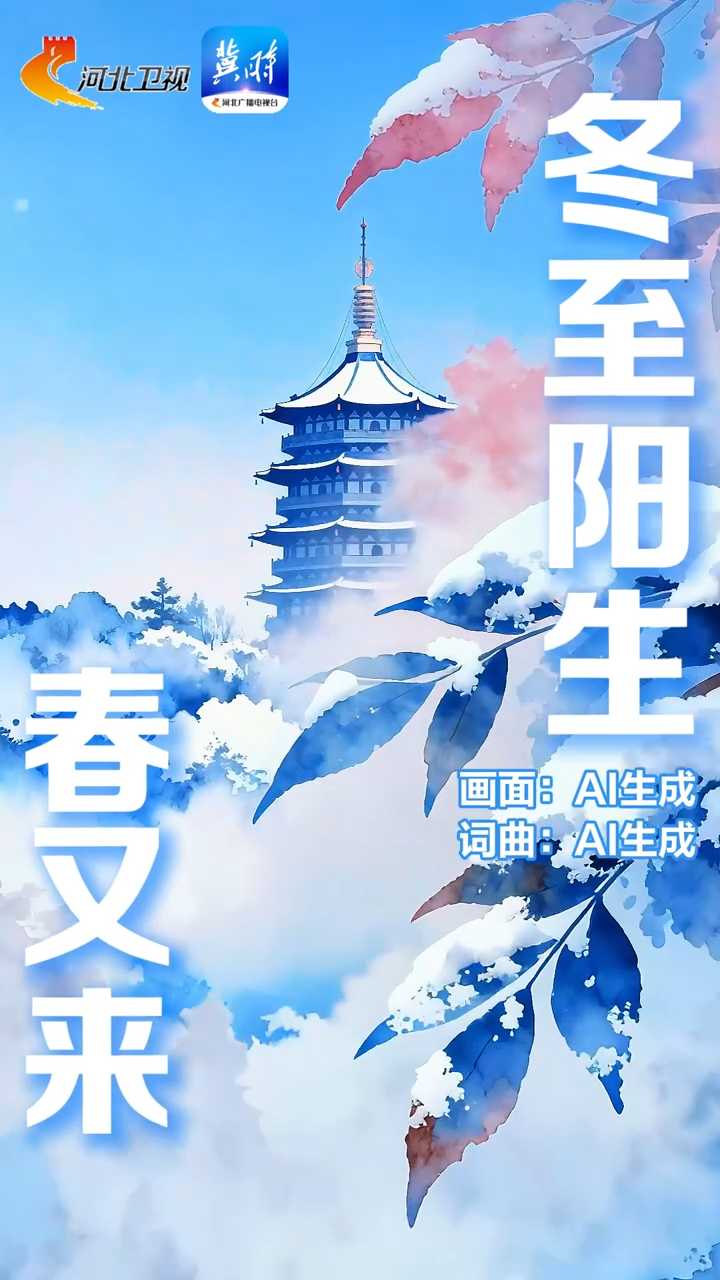 AI音画叙冬至！山河向暖，春归有期