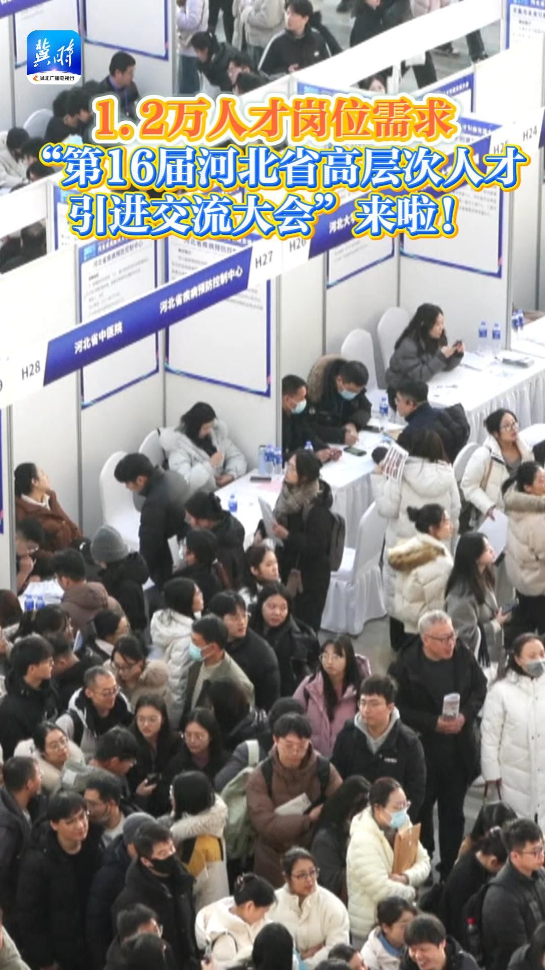 发布1.2万人才岗位需求 “第16届河北省高层次人才引进交流大会”来啦！