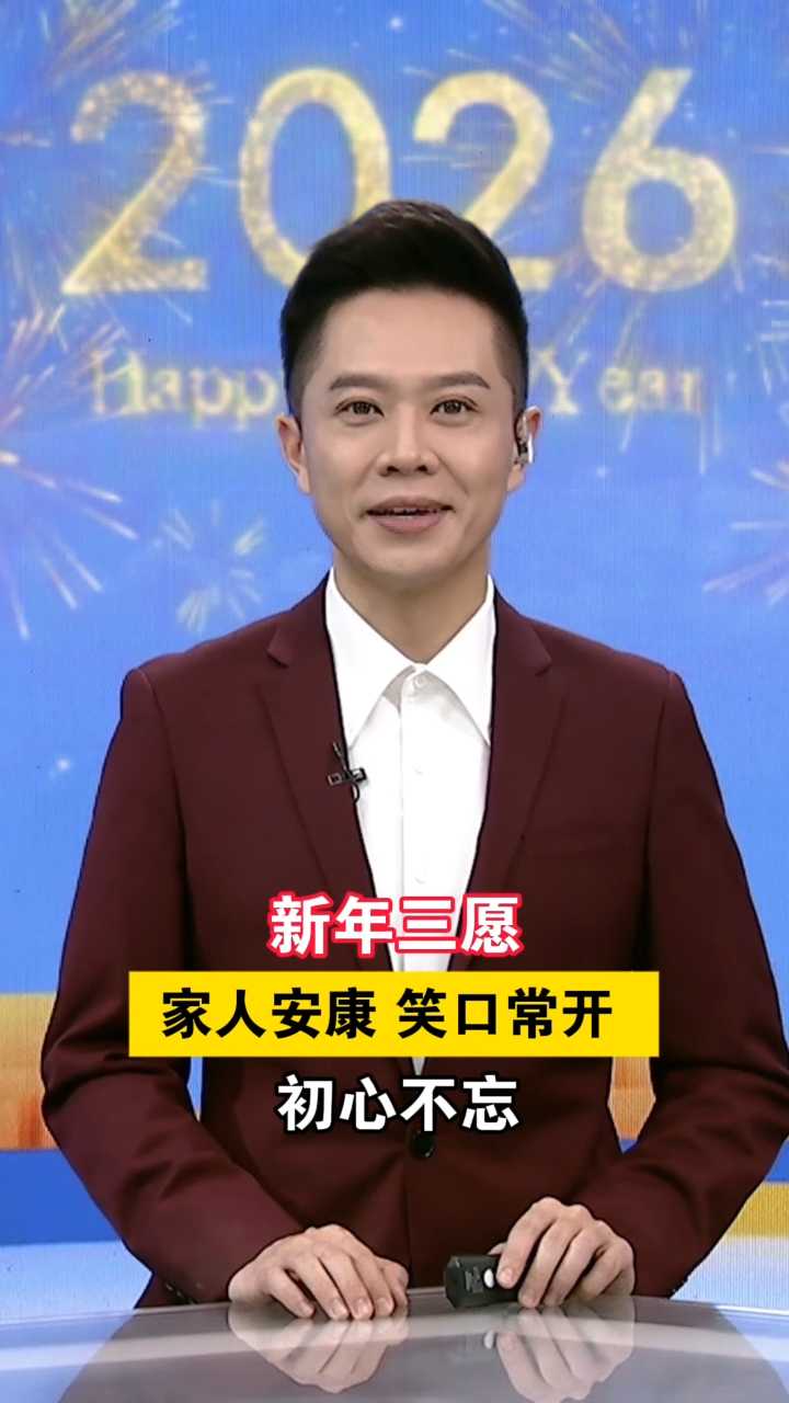 新年三愿：家人安康，笑口常开，初心不忘！