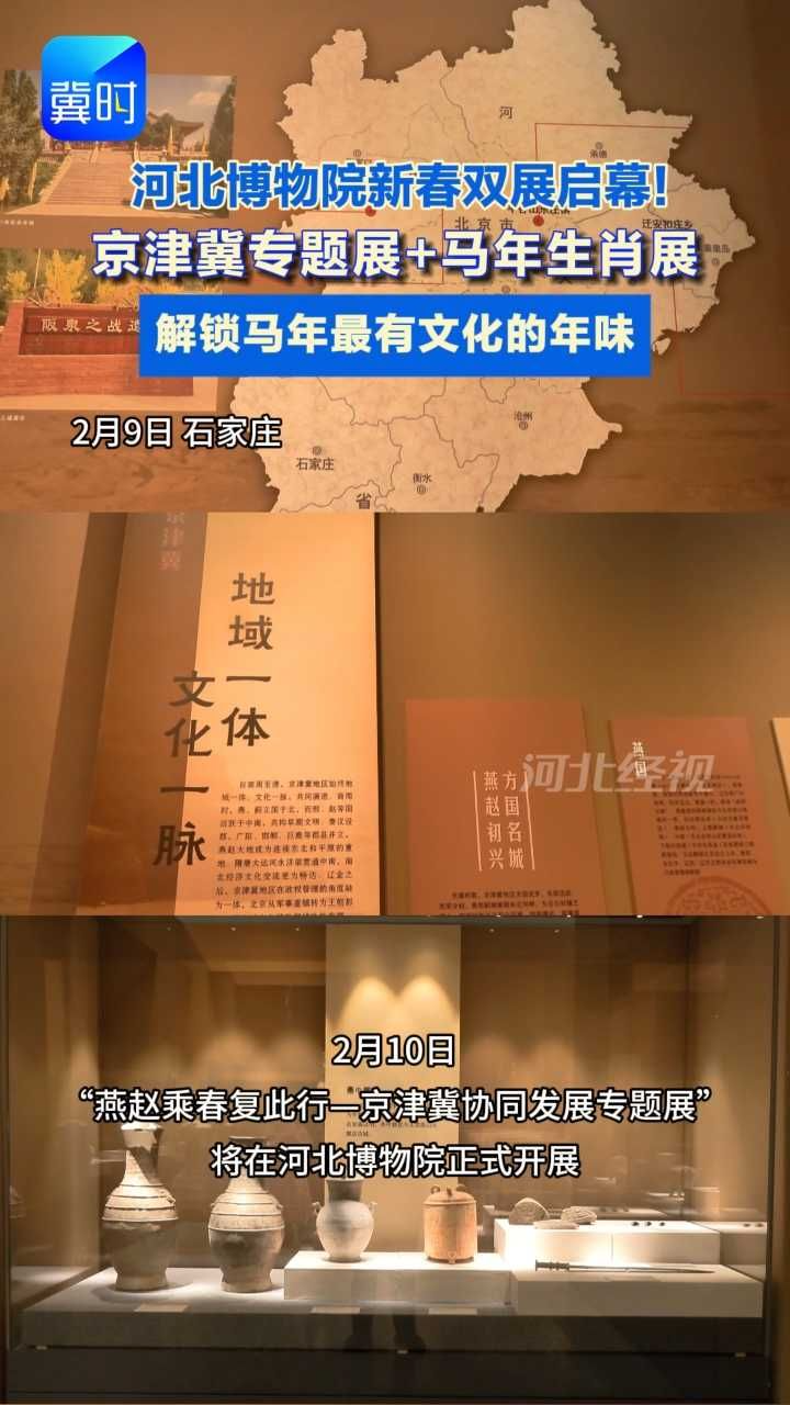 河北博物院新春攻略 两大主题展览解锁春节新玩法#新春展览#博物院