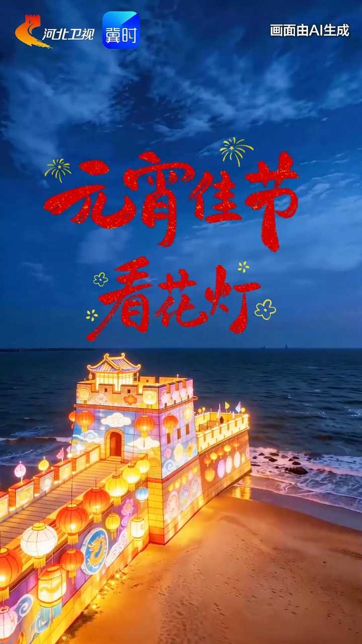 【网络中国节·元宵】AI 点亮灯火里的河北，一眼阅尽千年风华
