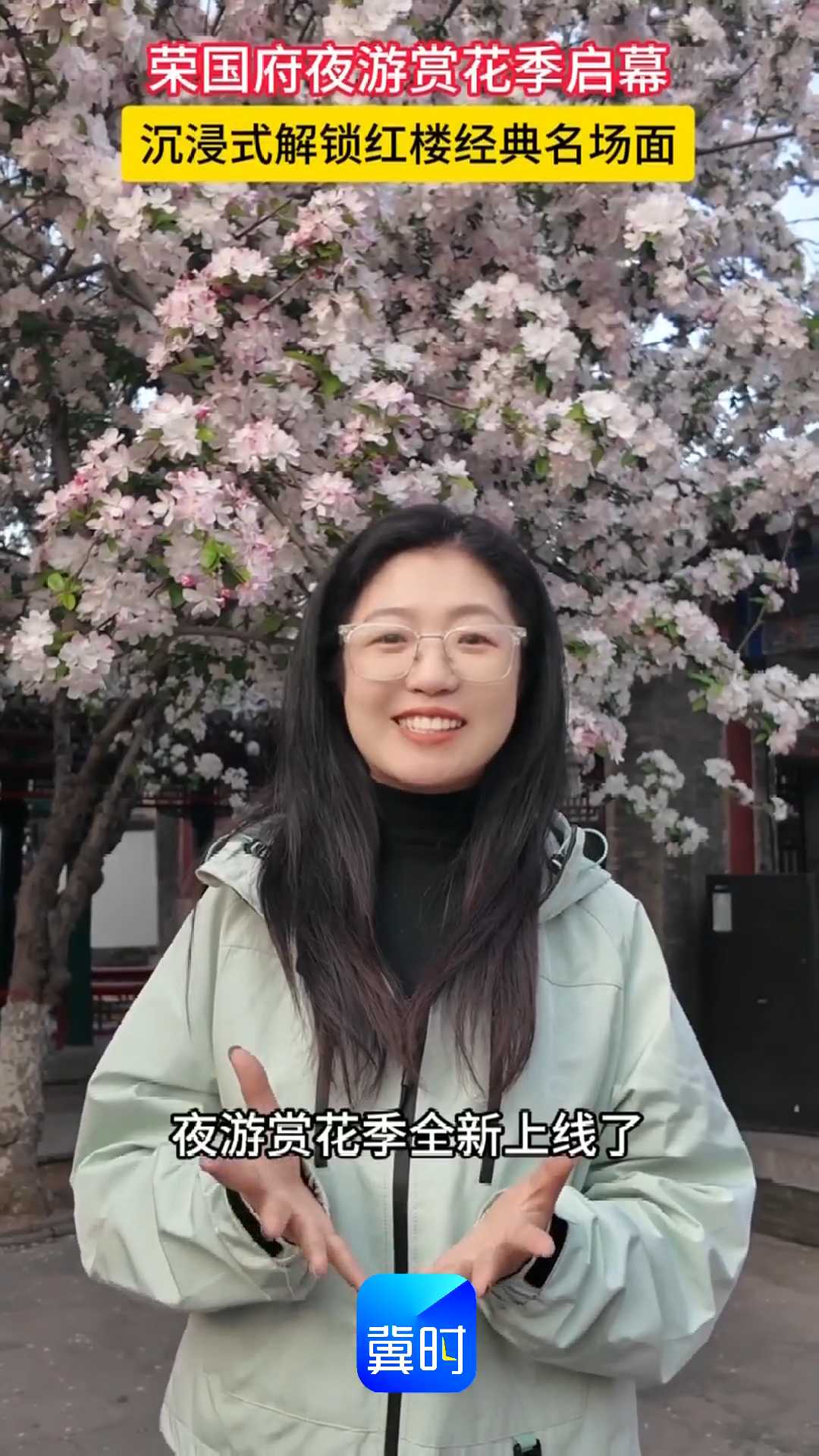 石家庄正定荣国府夜游赏花季启幕，沉浸式解锁红楼经典名场面！