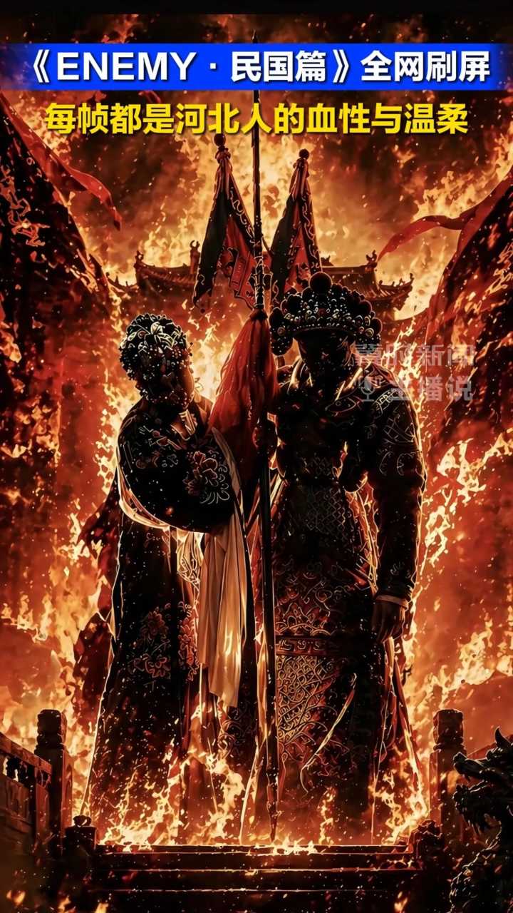 《ENEMY·民国篇》全网刷屏，每帧都是河北人的血性与温柔丨冀时新闻主播说